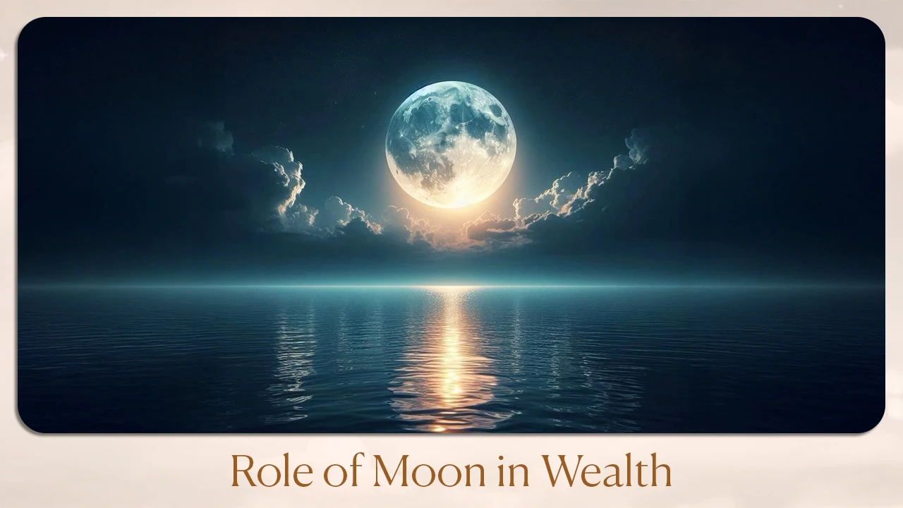 Role of Moon in Wealth